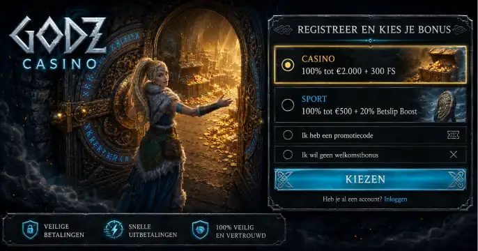 Godz Casino Accountbeheer banner